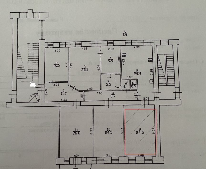 комната г Санкт-Петербург метро Петроградская ул Большая Монетная 9 округ Кронверкское, Петроградка фото 7