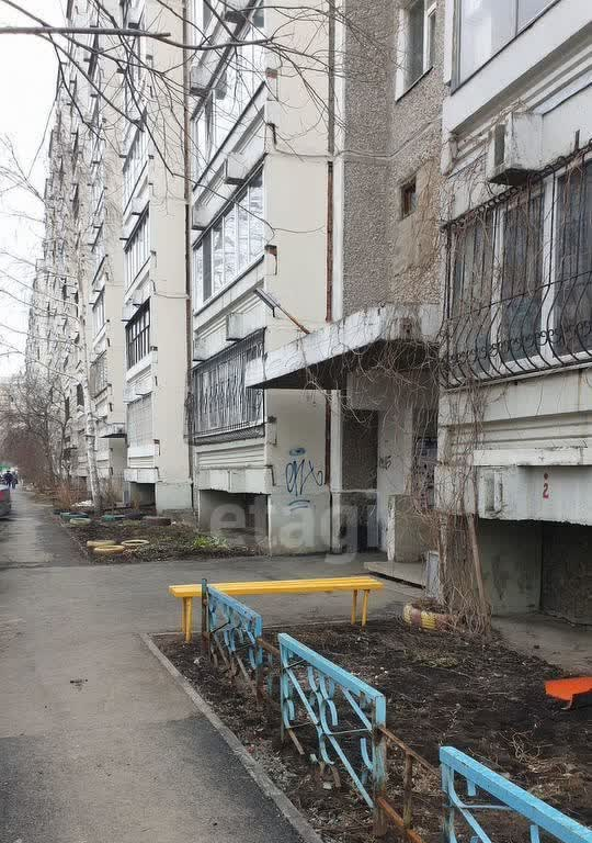 квартира г Екатеринбург Уралмаш Проспект Космонавтов, м-н, улица Бакинских Комиссаров, 169Б фото 24