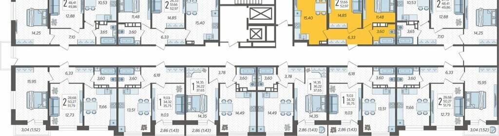 квартира г Краснодар ЖК «Смородина» фото 2