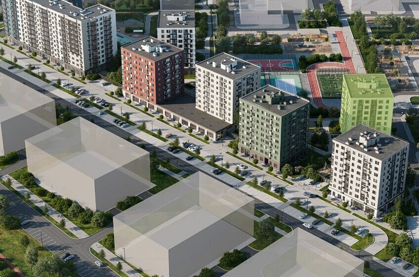 квартира г Красное Село ЖК «А101 Лаголово» 1/2 метро Проспект Ветеранов деревня Лаголово фото 5