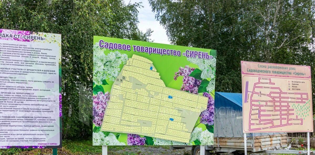 земля г Тюмень р-н Ленинский СОСН Сирень тер., ул. Свободная фото 6