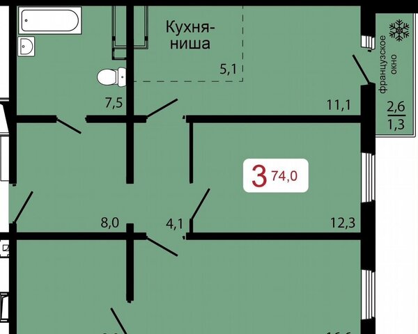р-н Октябрьский дом 1 фото