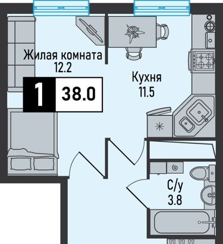 п Иноземцево п Капельница ЖК «Живописный» фото