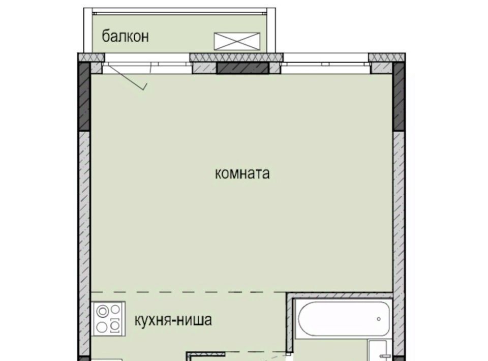 квартира г Ижевск р-н Индустриальный Культбаза ЖК «Ежевика» 10 жилрайон, 8-й мкр фото 1