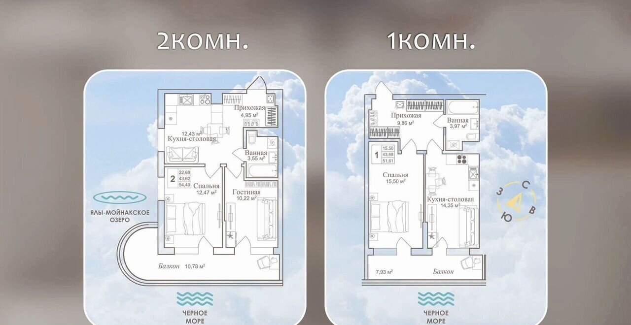 квартира г Евпатория ул. Аллея Дружбы, д. 20 фото 2