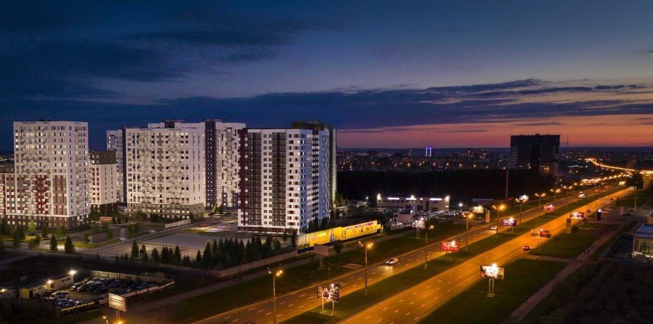 квартира г Ижевск р-н Индустриальный Культбаза ЖК «Ежевика» 10 жилрайон, 8-й мкр фото 6