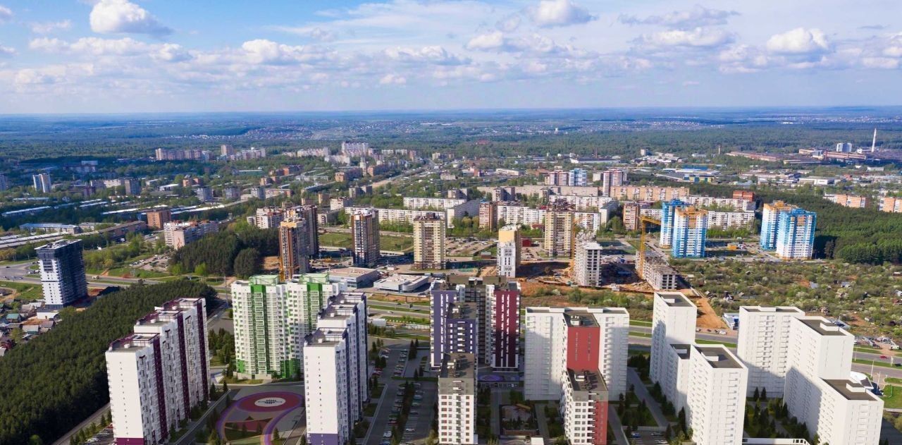 квартира г Ижевск р-н Индустриальный Культбаза ЖК «Ежевика» 10 жилрайон, 8-й мкр фото 5