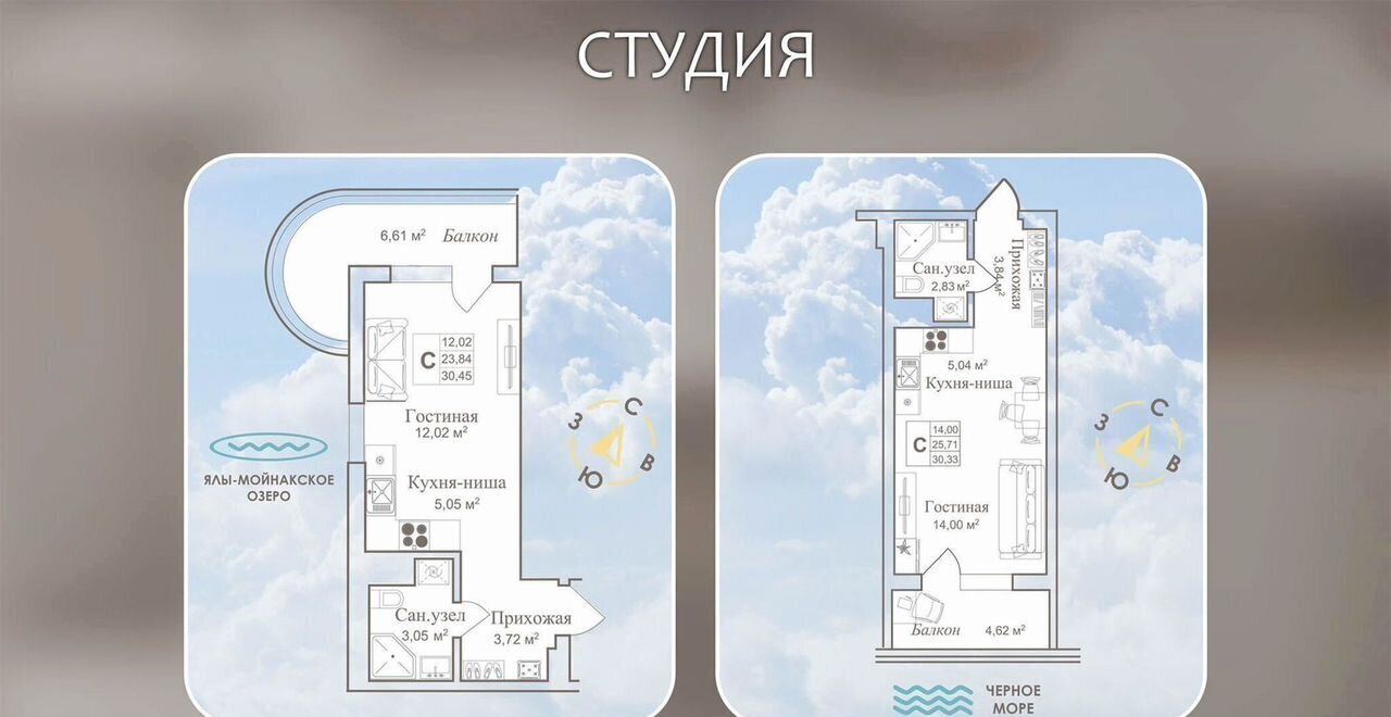 квартира г Евпатория ул. Аллея Дружбы, д. 20 фото 2