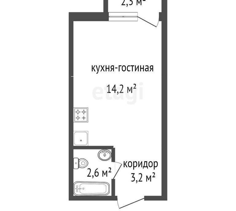 квартира г Уфа ул Пугачева 33 фото 20