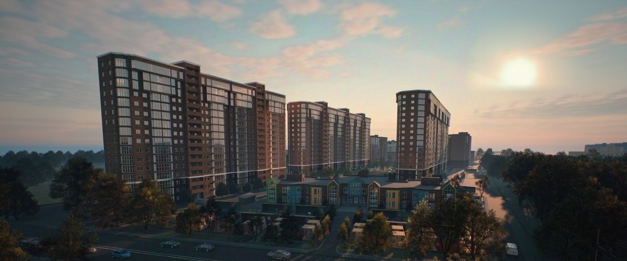 квартира г Краснодар р-н Прикубанский 2-я площадка ул Ветеранов 85к/4 фото 2