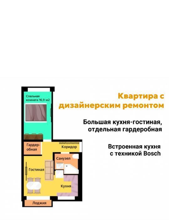 квартира г Новокуйбышевск ул Дзержинского 4 фото 1