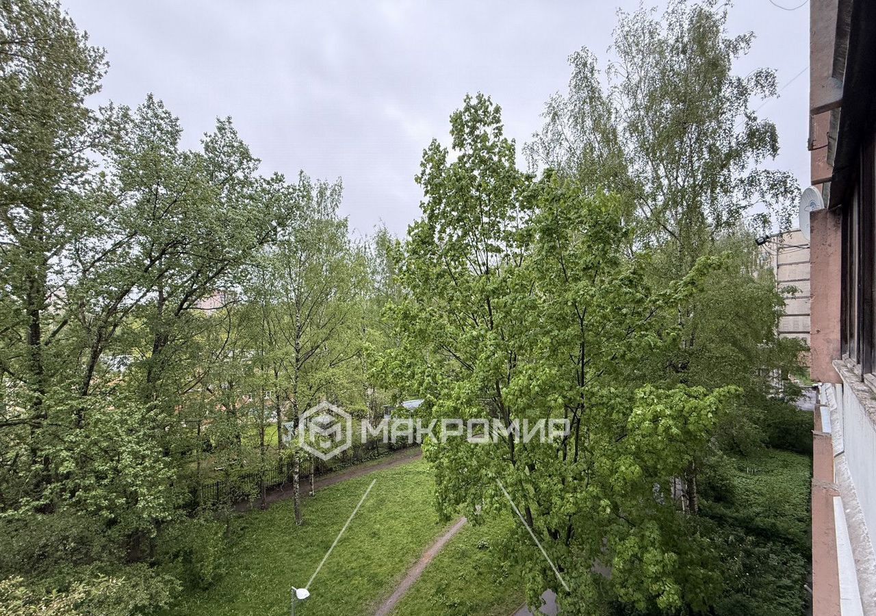 квартира г Санкт-Петербург метро Проспект Просвещения ул Есенина 28к/1 фото 14