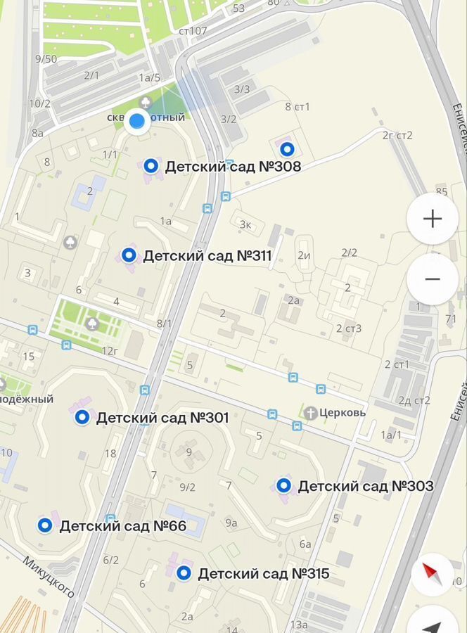 квартира г Красноярск р-н Советский ул Петрушина 1 фото 18