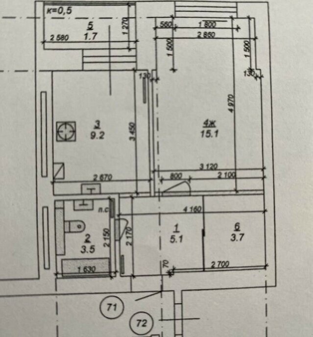 квартира г Калининград ул Карташева 46г фото 1
