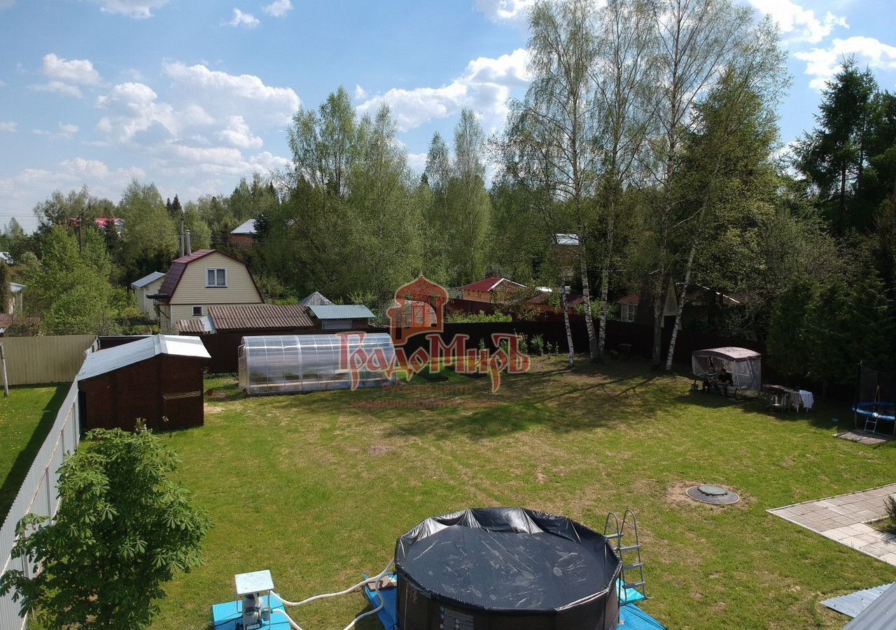 дом городской округ Сергиево-Посадский г Хотьково 47 км, СНТ Поляна, Дмитровское шоссе фото 33