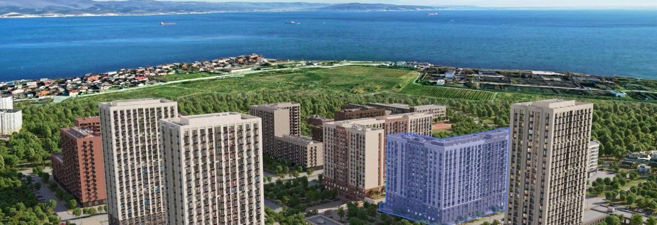 квартира г Новороссийск р-н Южный ул. Мурата Ахеджака, 5к 1 фото 5