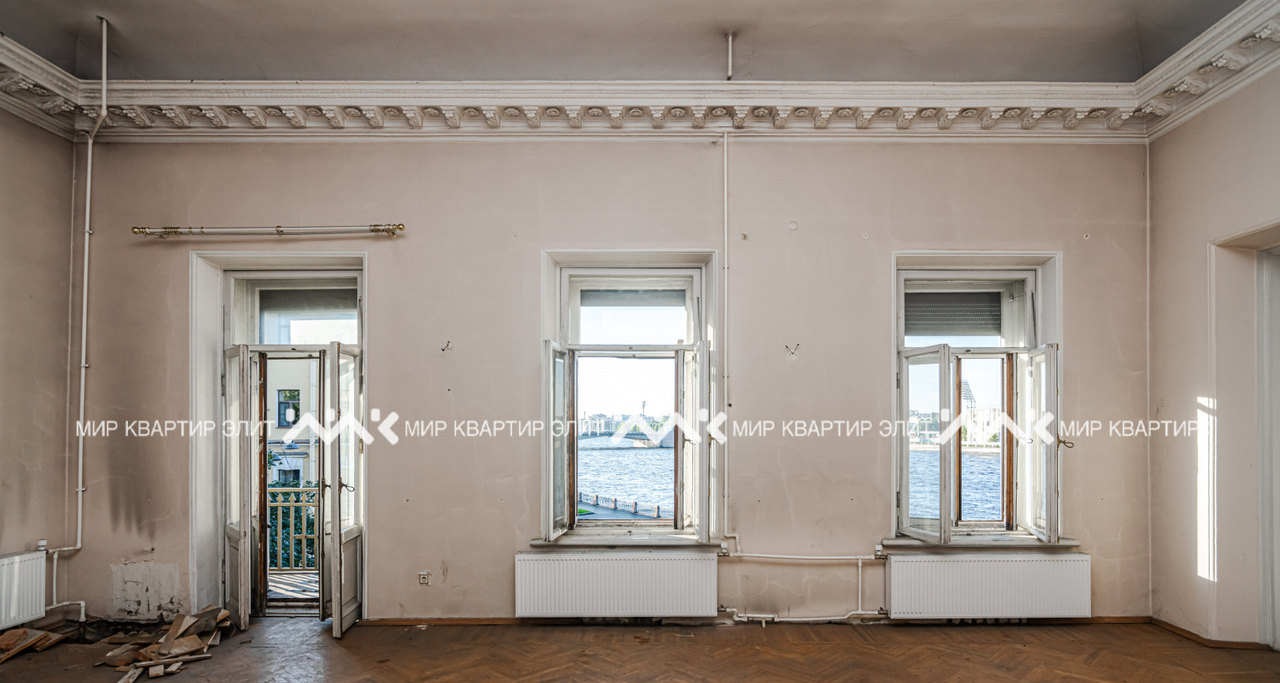 квартира г Санкт-Петербург метро Василеостровская пр-кт Средний В.О. 2 наб Макарова Муниципальный округ №7 фото 6