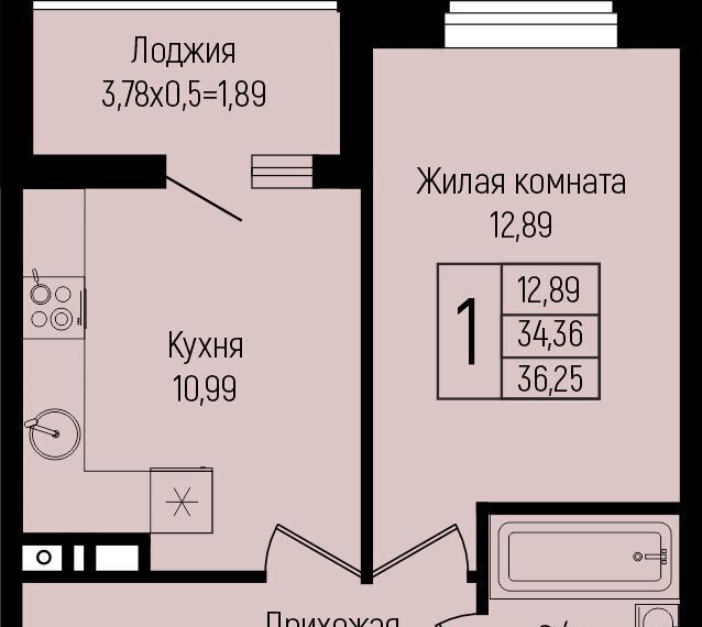 квартира г Краснодар р-н Прикубанский ул им. Михаила Барибана фото 1