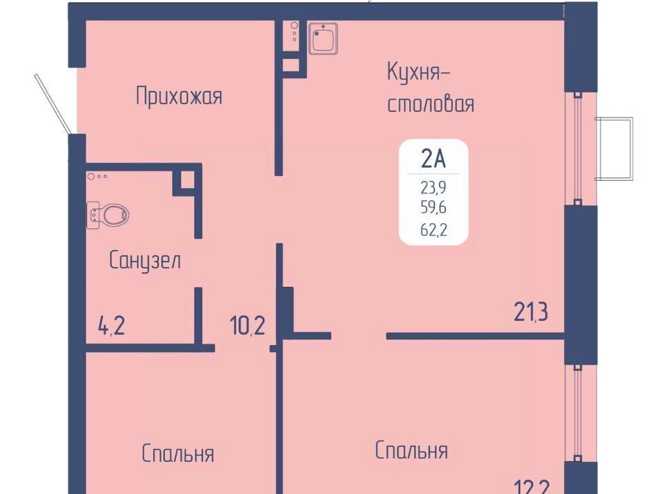 квартира г Красноярск р-н Октябрьский пр-кт Свободный фото 1
