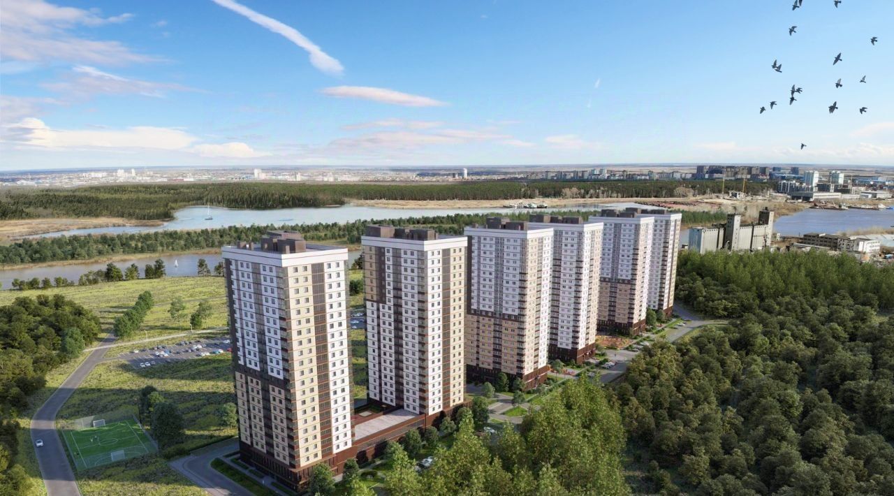 квартира г Тюмень р-н Ленинский ул Дамбовская 25к/1 фото 3