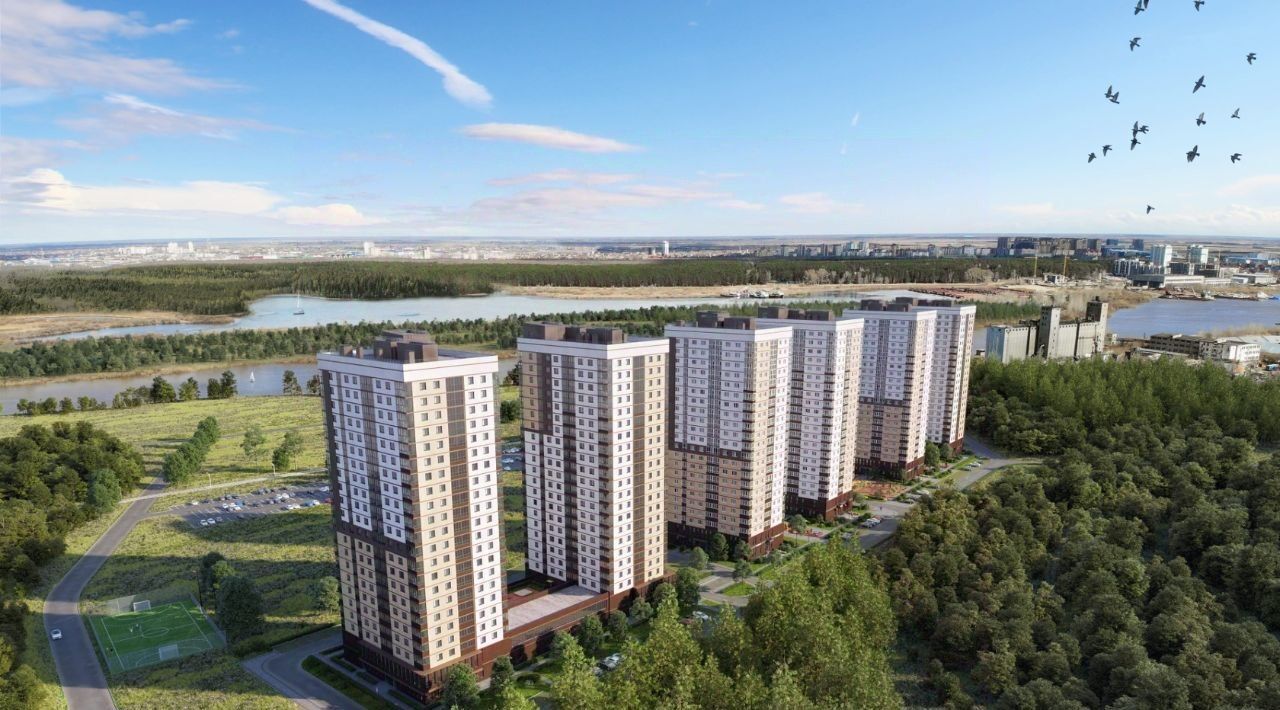 квартира г Тюмень р-н Ленинский ул Дамбовская 25к/1 фото 3
