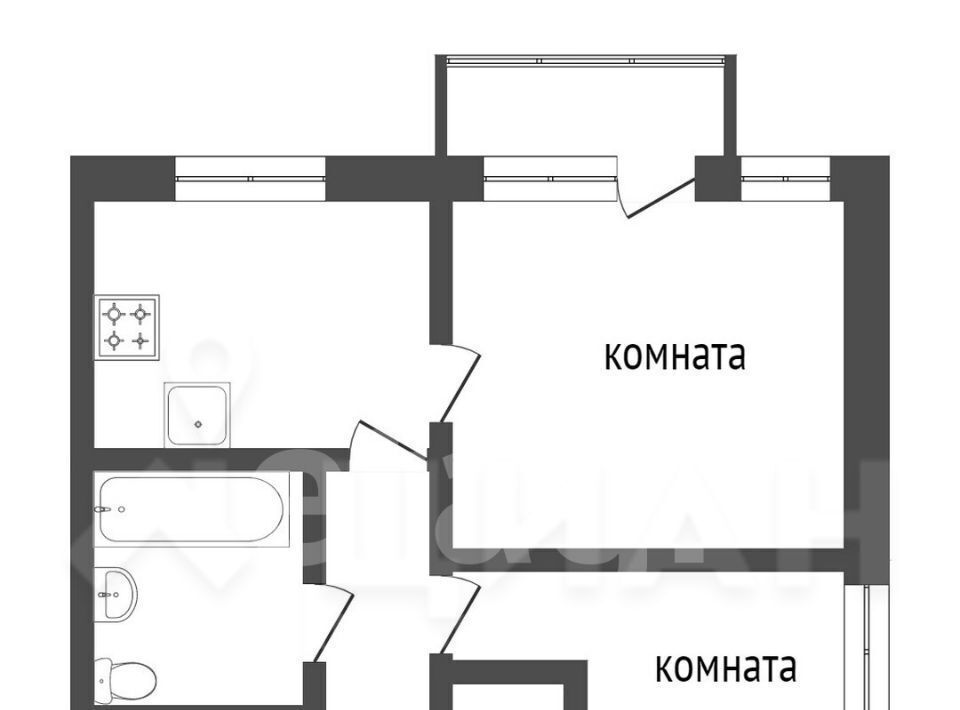 квартира г Ижевск р-н Первомайский ул Советская 10а фото 2