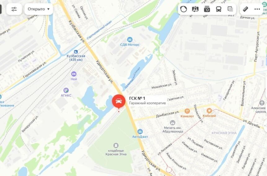 гараж г Нижний Новгород Двигатель Революции ул., 2Д, Респ Удмуртская фото 2