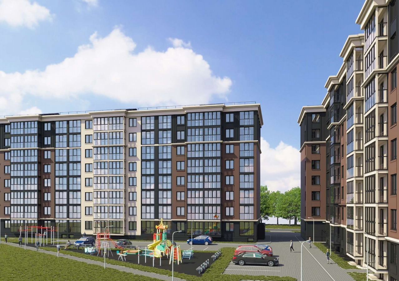 квартира г Калининград р-н Московский 1 этап ул. Толстикова фото 17