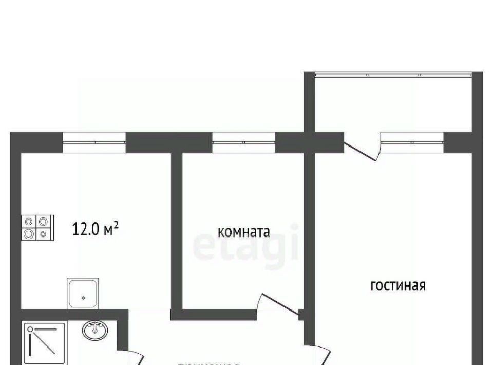квартира г Ярославль р-н Фрунзенский ул Дядьковская 8 фото 2