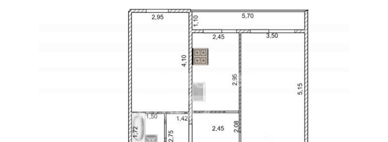 квартира г Ульяновск р-н Засвияжский ул Аблукова 59/7 фото 2