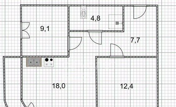 квартира г Ульяновск р-н Засвияжский ул Шолмова 12а фото 2