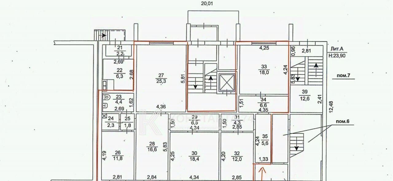 офис г Челябинск р-н Центральный ул Энтузиастов 23 фото 6