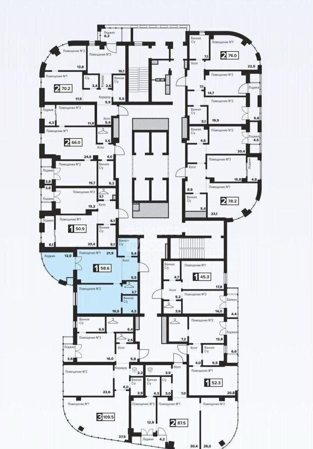 квартира г Челябинск р-н Центральный ул Труда 157а фото 3