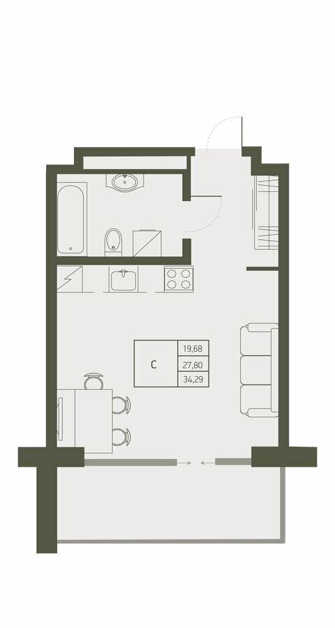 квартира г Ялта ул Мухина 17 фото 1