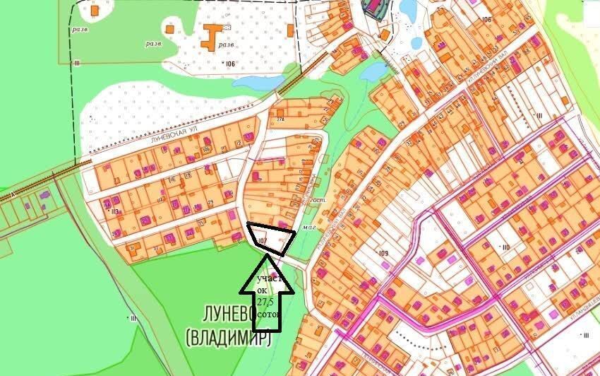 земля г Владимир р-н Октябрьский ул Ольховка мкр-н Лунёво фото 25