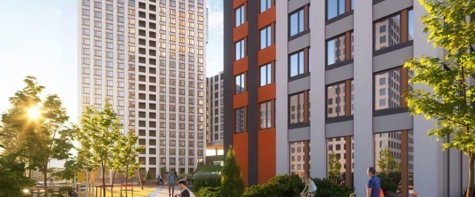 квартира г Екатеринбург ВИЗ ЖК «Новый ВИЗ» Площадь 1905 года, жилрайон фото 14