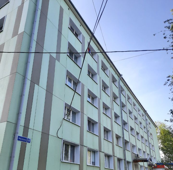 квартира г Пермь р-н Дзержинский ул Малкова 14 фото 15