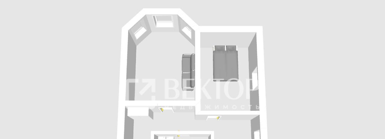 квартира г Ярославль р-н Фрунзенский ул Гужевая 25/3 фото 13