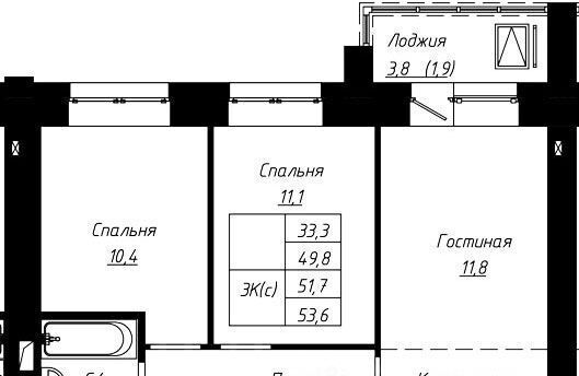 квартира г Барнаул р-н Центральный ул Чернышевского 189 фото 1