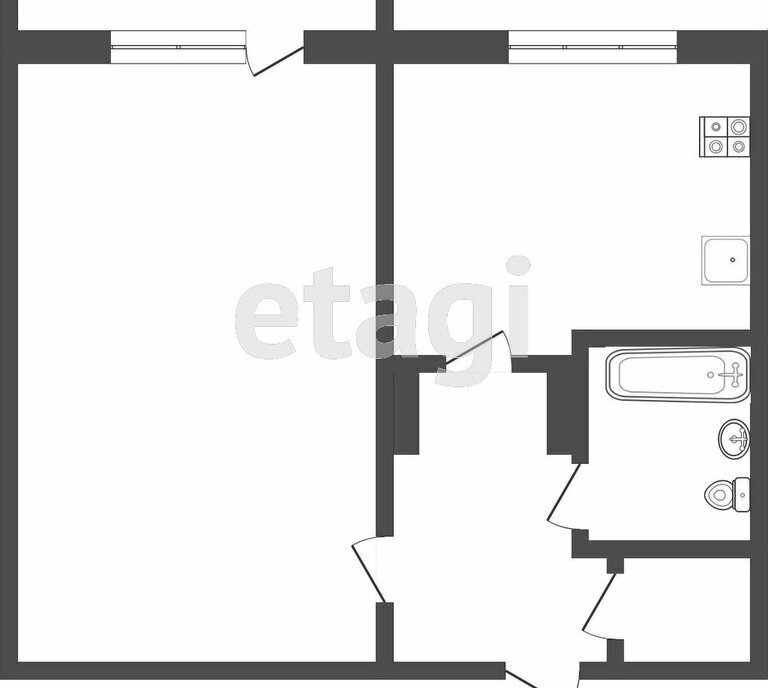 квартира г Саранск р-н Пролетарский ул Воинова 42 фото 1
