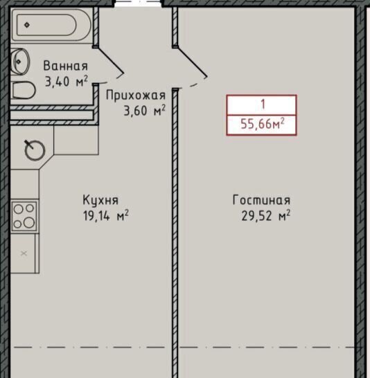 квартира г Махачкала р-н Кировский ул Даганова 134 Кировский внутригородской район фото 2