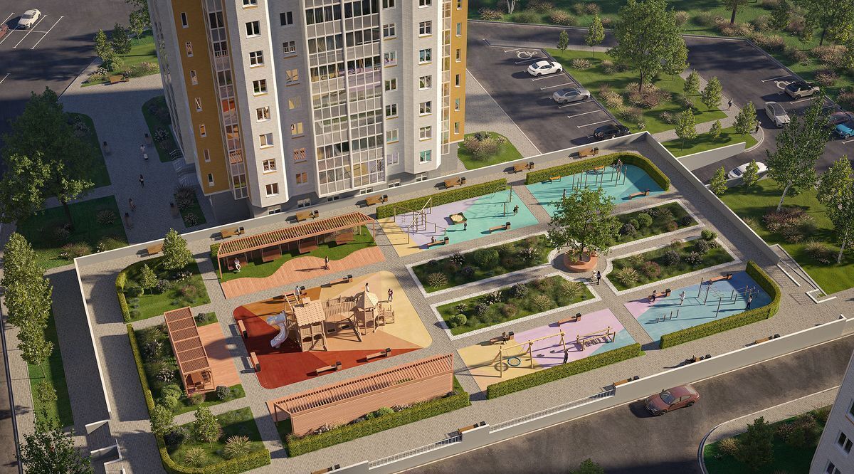 квартира г Тверь р-н Московский ЖК Корона Парк Урбан Парк жилой комплекс фото 5