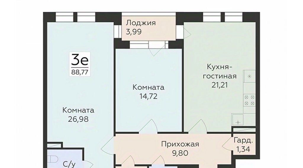 квартира г Воронеж р-н Ленинский ул Матросова фото 1