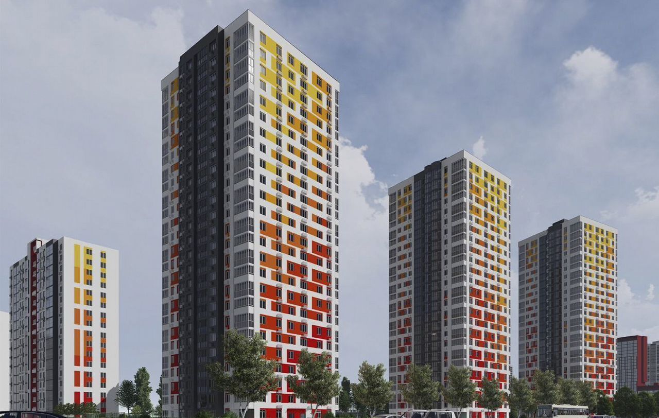 квартира г Уфа р-н Ленинский микрорайон Novaland кв-л 21, стр. 3 фото 2
