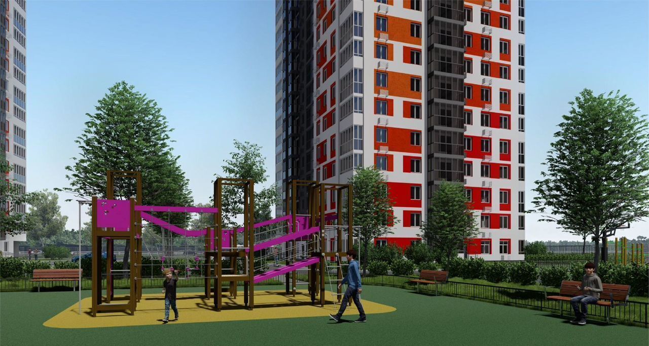 квартира г Уфа р-н Ленинский микрорайон Novaland кв-л 21, стр. 13 фото 7