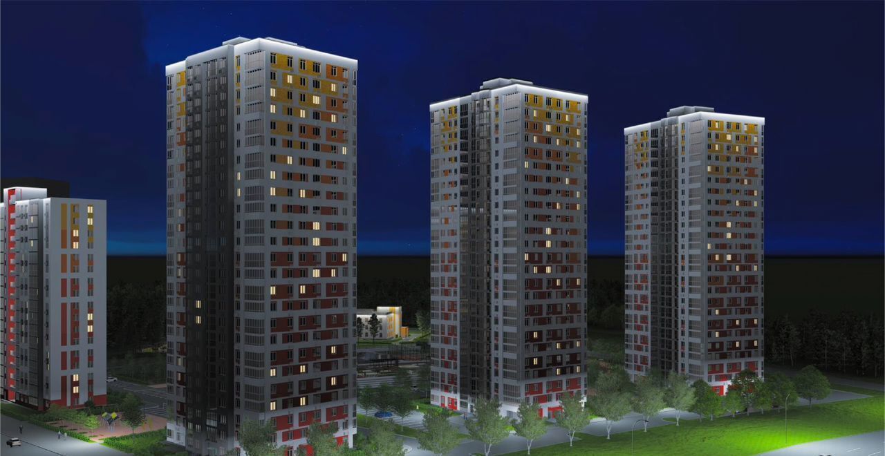 квартира г Уфа р-н Ленинский микрорайон Novaland кв-л 21, стр. 13 фото 5