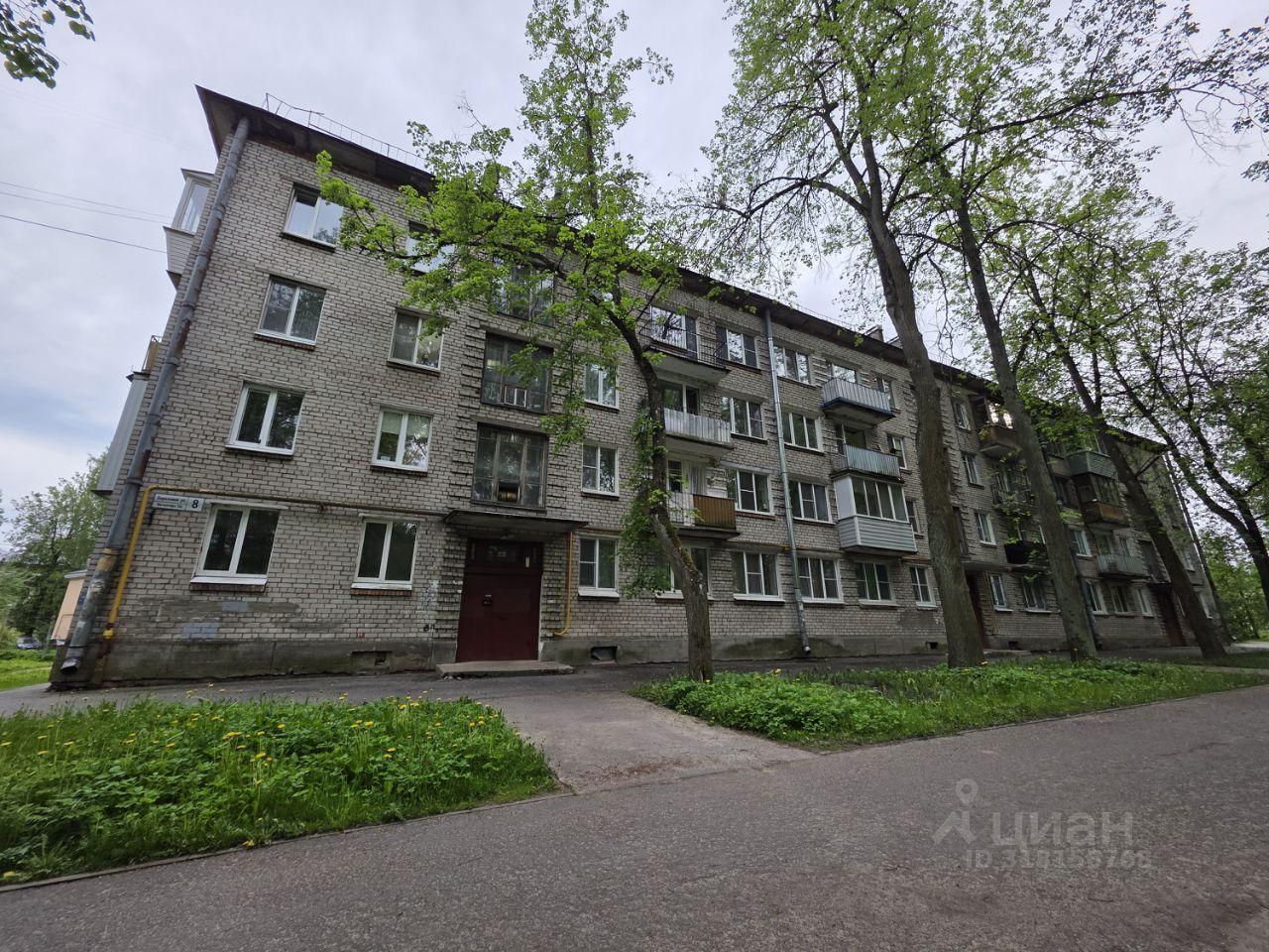 квартира г Павловск ул Берёзовая 8 р-н Пушкинский Ленинградская область фото 3