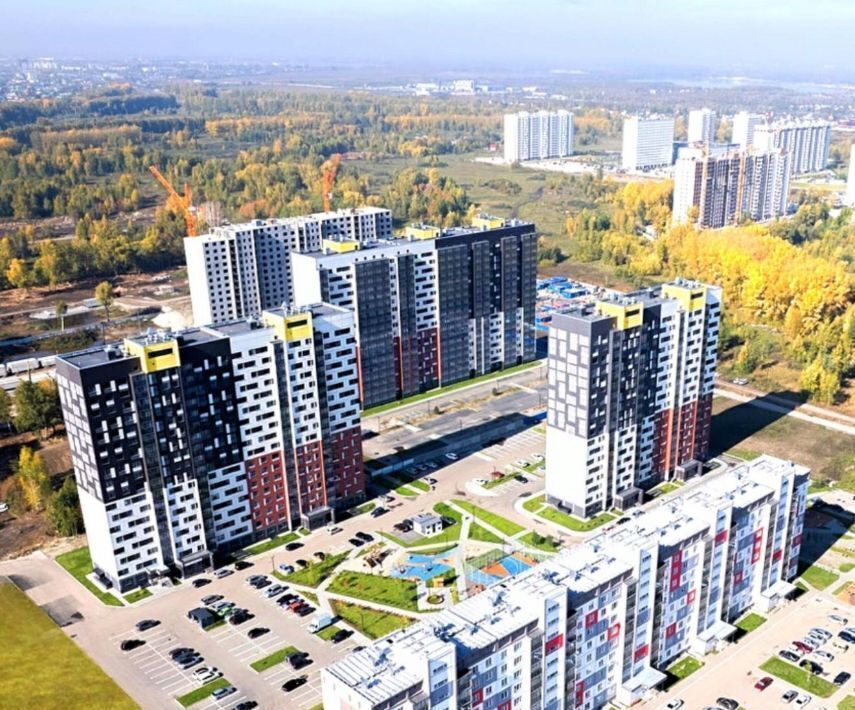 квартира г Новосибирск р-н Ленинский ул Спортивная жилой район «Чистая Слобода» Площадь Маркса, с 57 фото 2