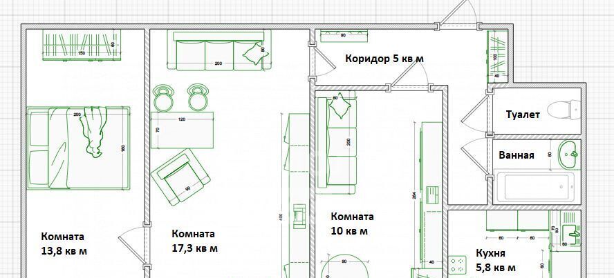 квартира г Владимир р-н Октябрьский ул Балакирева 41а фото 2