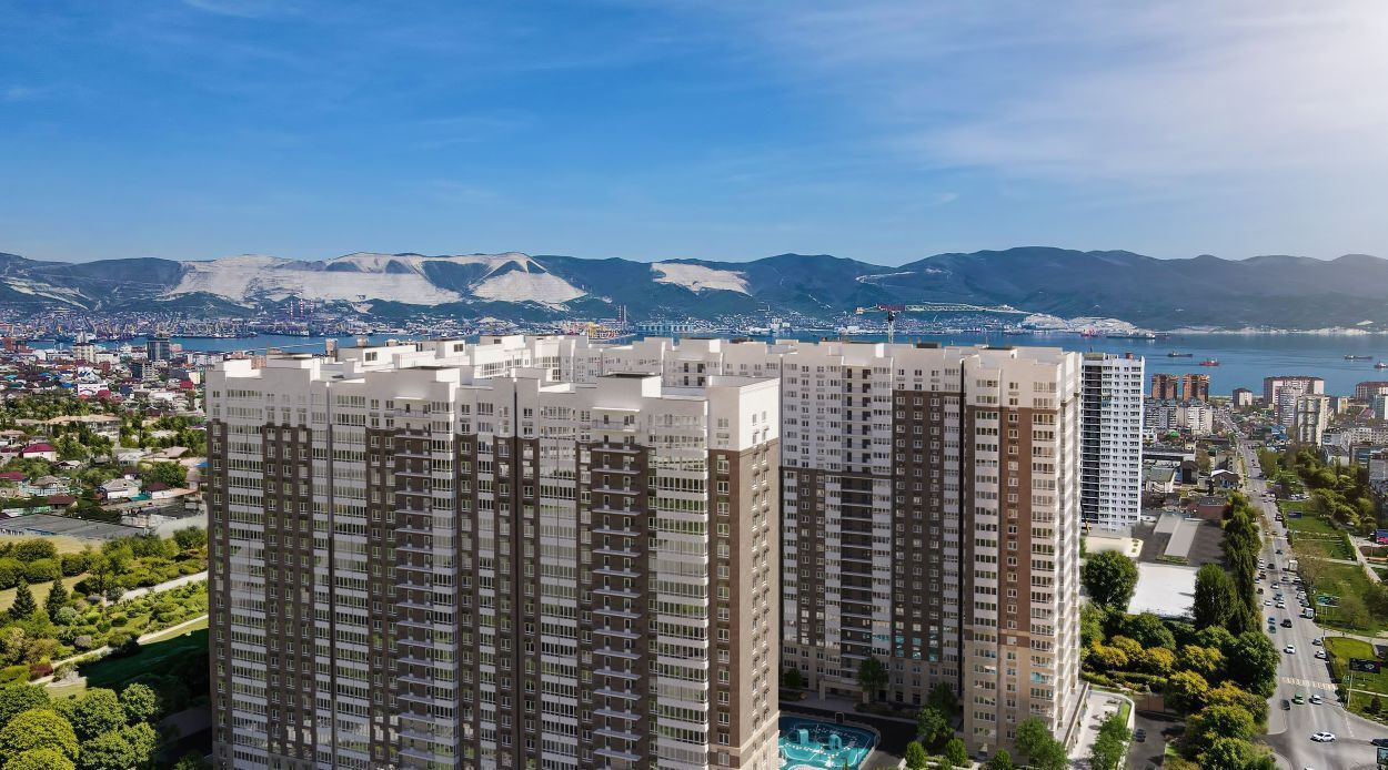 квартира г Новороссийск р-н Центральный ул Куникова 47г фото 2